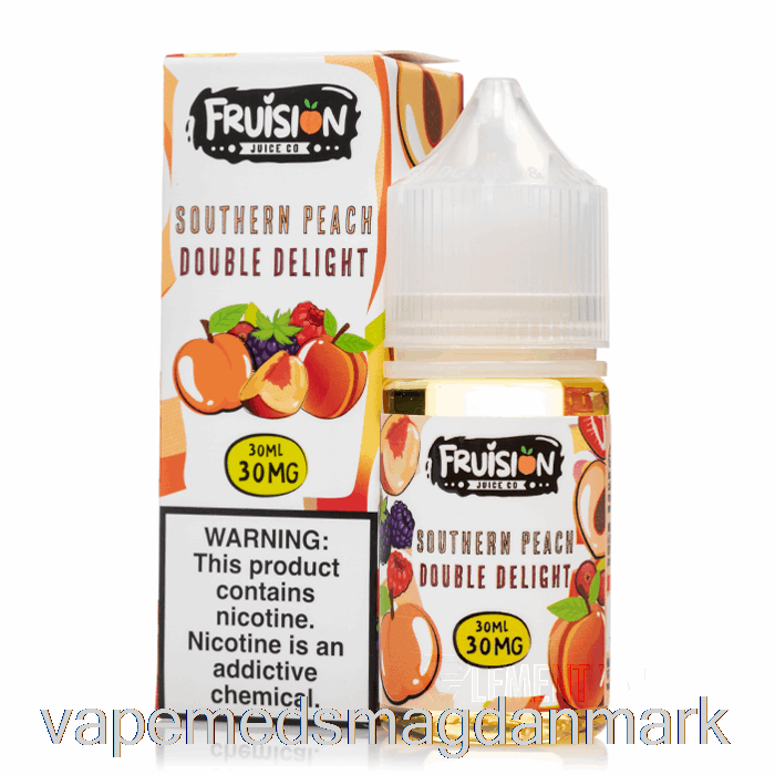 Vape Med Smag Southern Peach Double Delight - Frugtsalte - 30ml 50mg